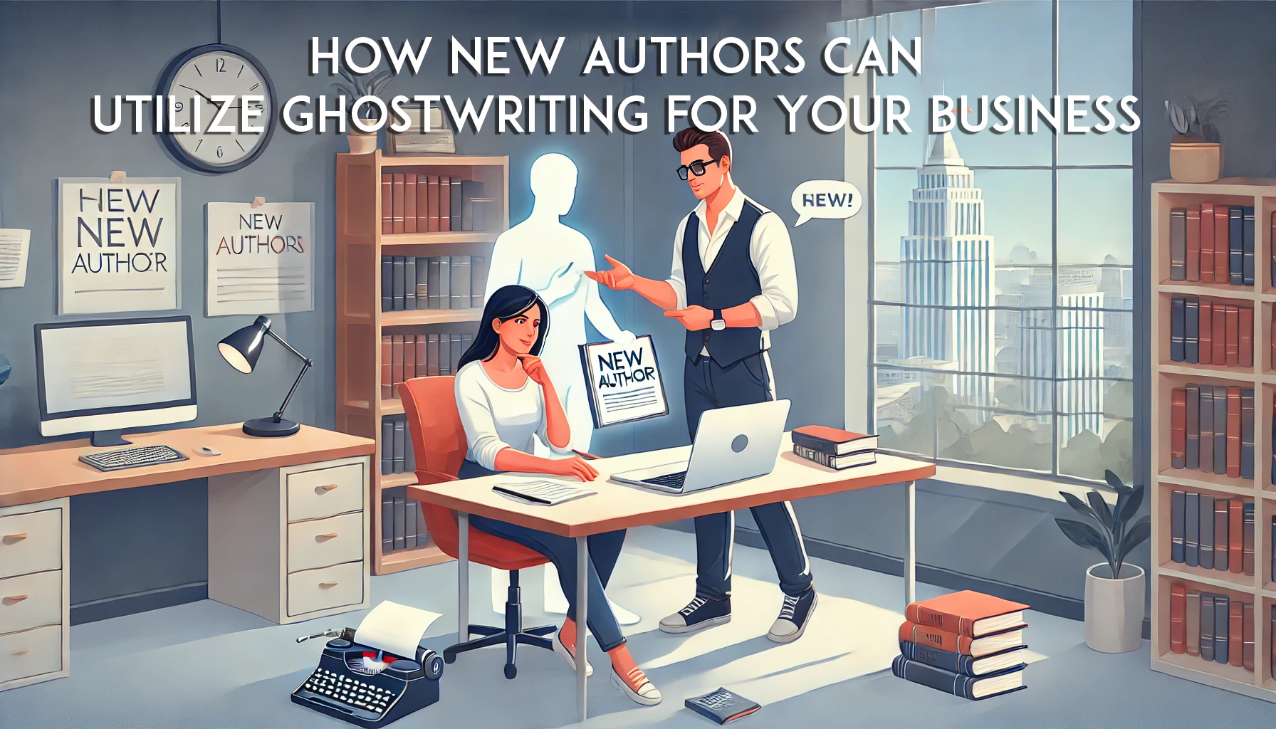 How New Authors Can Utilize Ghostwriting for Your Business